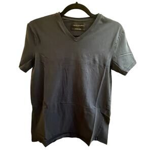 Zara Men's Slim Fit Navy T-Shirt